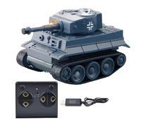 Remote Control Tank - Toy Vehicle with Easy Handheld Controller, Sturdy Body Design Quick Turn Function Rechargeable Power System | Ideal for Children Backyard School Party Vacation Gift