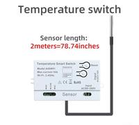 Remote Control Temperature Sensor for Efficient Home Automation with For Tuya (C)