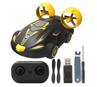 Remote Control Toy Car - Portable RC Car Waterproof Drift Auto | Fast Drone Boat Hovercraft Stunt Auto, Fun Kids Toy for Boys & Girls