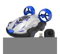 Remote Control Toy Car | Portable RC Car Waterproof Drift Auto | Fast Drone Boat Hovercraft Vehicle Stunt Auto for Boys Girls, Christmas Birthday