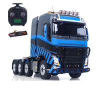 Remote Control Tractor Truck with 2-Speed Gearbox, Light System, Sound Effects, and Smoke Unit for Hobby Grade Model, Suitable for Ages 14 and Up