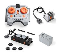 Remote Control Train Motor Kit with Servo, Battery Box & Wireless Controller for DIY Model Railways and Building Projects
