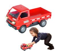 Remote Control Truck - Electric RC Pickup Vehicle In 1:16, LED Simulation, Construction Toy With Drift Capacity | Durable Body With Automatic Details King