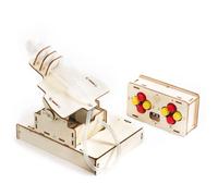 Remote Control Turret Models Kits Physics Teaching Tool Science Experiment Kits for Classroom Homeschool Projects Remote Control Turret Models