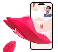 Remote Control Vibrator Couples Sex Toys, App Cellphone Wearable Couple Vibrator with Remote, Vibrating Panties with 10 Vibration Settings, Mini Bullet Vibrators for Women