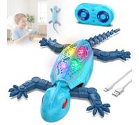 Remote Control Wall Crawling Gecko Wall Climbing Gecko 360°Rotation