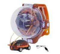 Remote Control Watch Car - Rapid Glide Toy, Child Sprint rallys, Watch Trigger Dash | Tiny Circuit Motion, Rapid chasesRoute, For Bedroom Hallway Shelf Track Racing Children Energetic Fun Game