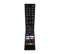Remote Control with Prime Video NetFlix Youtube Freeview F play Buttons Compatible for Currys JVC RMC3338 30102235 RC43101P Smart LED LCD TVs - 10 Meter Range