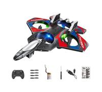 ＡＷＨＡＯ Remote-controlled Airplane, Children's Airplane, Hobby Glider, Lightweight, Foam Model, Gift for 6-12 Year Olds, Red