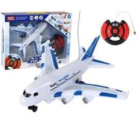 Remote-controlled airplane white