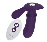 Remote controlled anal plug nalone marley anal p-spot - Depth: 70 mm, Couleur: Black, Rayon: Couple, Length: 150 mm, Width: 130 mm
