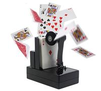 Remote-Controlled Card Launcher - Electric Playing Card Shooter Prop for Stage Magic & Close-Up Tricks - 14x8x4cm PVC Illusion Device