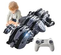Remote Controlled Deformation Car with 6 Bikes - 2.4g Drift Top | Crash Proof RC Vehicle with Backhand Mode and High Speed Suitable for Kids for Int Games