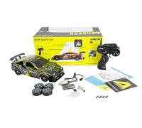 Remote Controlled Drift Sport Car S12 with Smoke Effect 4WD 1:16 RTR Yellow Children from 6 Years