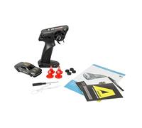 Remote Controlled Drift Sport Muscle Car with Gyro Metal Chassis Proportional 4WD 1:43 RTR Grey Children from 8 Years