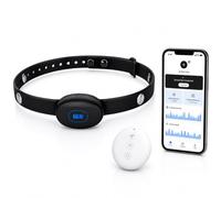 Remote Controlled E-Stim Collar with Adjustable Silicone Design and Lock | Adjustable silicone collar with remote control, lock accessory and electrical stimulation settings.
