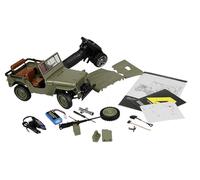 Remote Controlled Jeep Willys MB Scale Crawler with Winch 4WD 1:14 RTR Green