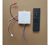Remote Controlled LED Fan Light Controller With DC Inverter 140W Dual Driver Power And Wide Voltage Support 150V 240V For Efficient Air Circulation