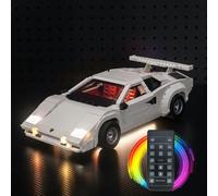 Remote Controlled Led Light Kit for Lamborghini Countach 5000 Quattrovalvole Creative Toys