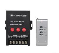 Remote Controlled LED Lighting Controller with Dimmer Compatible with DC 5V 24V LED Strips Featuring Multiple Dynamic Effects and Brightness Control for For building Lighting