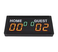 Remote Controlled LED Scoreboard with Large Display Screen for Indoor Games Lightweight Aluminum Alloy Material for Easy Score Tracking (UK Plug)