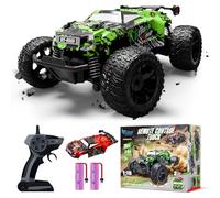 Remote Controlled Monster Truck Remote Controlled, 1:18 Remote Controlled Car from 3 4 6 8 Years with Body Light/Double Shell, RC Car Remote Controlled from 3 4 6 8 Years Children Gifts for Boys and