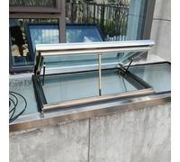 Remote-Controlled Skylight Roof Window with Rain Sensor Aluminium Construction for Attic Basement & RoofEnergy-Efficient & Easy to Install