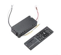 Remote Controller for Ceiling Fan Light Featuring Wireless Dimming, Six Fan Speeds, and Battery Level Indicator