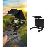 Remote Controller Monitor Hood for DJI Mavic 4 Pro RC Pro 2, Sun Hood Protective Cover with Landyard, Anti-glare Foldable Portable Monitor Sunshade (Black Monitor Hood)