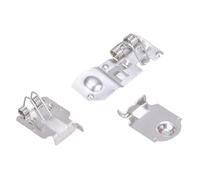 Remote Controller Nunchuck Hand Curved Game Handle Accessories Battery Terminals Spring Contacts Holder Flexible Spring Contacts