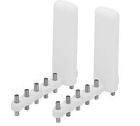 Remote Controller Signal Extender High Gain Yagi Antenna Range Booster for 3 Pro 4 Adv M600 Pro FPV White Plastic Aluminum Alloy 68x65x18mm 2 Pack