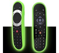 Remote Cover Case Fit for Sky Glass/Stream TV Remote, Also for Sky Q Touch and Non-Touch Remote Control, Anti-Slip, Shockproof - Glow Green (Please See Figure 2 Before Ordering)