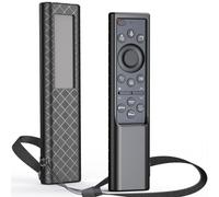 Remote Cover for Samsung Smart TV, Silicone Protective Case for Solar Cell BN59-01357 BN59-01385 BN59-01265A BN59-01388A Controller Case Skin Sleeve Black