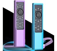 Remote Cover for Samsung Smart TV, Silicone Protective Case for Solar Cell BN59-01357 BN59-01385 BN59-01265A BN59-01388A Controller Case Skin Sleeve Purple Blue