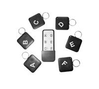 Remote Finder - Up to 90dB Sound Alarm Device | 131Ft Range Wireless Key Tracker with Transmitter and 6 Receivers - for Elderly Adult Pet Luggage Lost Items