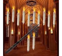 Remote Flickering Candles, Led Flameless Candle Sticks Remote Control Candles with | Halloween Party Favors for Themed Parties, Wedding, Haunted House