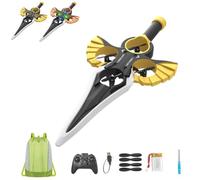 Remote Flying Sword, 2025 New Remote Control Airplane with Autopilot and Gyro Stabilizer, 3-Speed Stunt Plane, Lightweight Easy Fly Rc Glider Outdoor Gift for Teens & Adults(A Handle,1Battery)