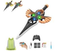 Remote Flying Sword, 2025 New Remote Control Airplane with Autopilot and Gyro Stabilizer, 3-Speed Stunt Plane, Lightweight Easy Fly Rc Glider Outdoor Gift for Teens & Adults(B Dual control,1Battery)