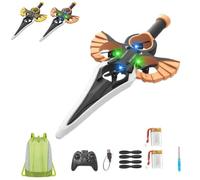 Remote Flying Sword, 2025 New Remote Control Airplane with Autopilot and Gyro Stabilizer, 3-Speed Stunt Plane, Lightweight Easy Fly Rc Glider Outdoor Gift for Teens & Adults(B Handle,2Battery)