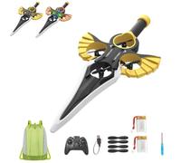 Remote Flying Sword, 2025 New Remote Control Airplane with Autopilot and Gyro Stabilizer, 3-Speed Stunt Plane, Lightweight Easy Fly Rc Glider Outdoor Gift for Teens & Adults(A Handle,2Battery)