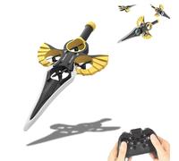Remote Flying Sword, Cultivation Fantasy Flying Sword Rc Glider, 2025 New Stunt Remote-Controlled Glider, with Autopilot & Gyro Stabilizer, for Teens & Adults (Gold)