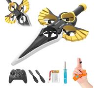 Remote Flying Sword,Flying Sword Rc Glider, Lightweight Easy To Fly Rc Glider, 3-Speed Control, Stunt Remote-Controlled, Gift for Adults or Teens (Single battery,Dual control-B)