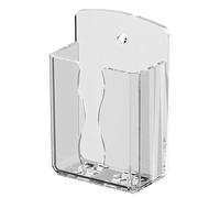 Remote Holder - Remote Mount Wall Mounted - Chargers Caaddy | Chic Translucent Tray | No Drill Floating TV Controller | Wall Media Storage Box for Home Hotel Business