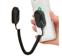 Remote Holder Wall Mount Magnetic Retractable Spring Controller Bracket