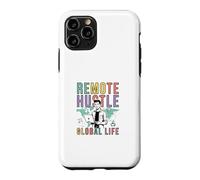 Remote Hustle Global Life Digital Nomad Design Case for iPhone 11 Pro