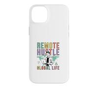 Remote Hustle Global Life Digital Nomad Design Case for iPhone 14 Plus