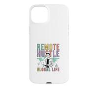 Remote Hustle Global Life Digital Nomad Design Case for iPhone 15 Plus