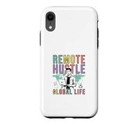 Remote Hustle Global Life Digital Nomad Design Case for iPhone XR