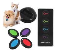 Remote Key Finder, Key Tracking Tool, Key Finder Sound, Keys Finder Flashlight, Remote Keys Finders with a Flashlight and 131ft Range, Designed to Help Families and Friends Locate Keys