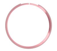 Remote Key Fob Ring Trim Aluminum Alloy Replacement for MINI R55 R56 R57 R58 R59 R60 Smart Key Side Bezel Protective Cover Accessory (Pink)